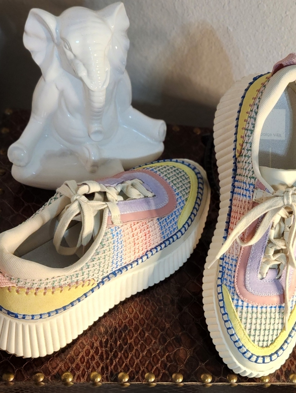 Dolce Vita Dolen Funfetti Chunky Platform Sneakers